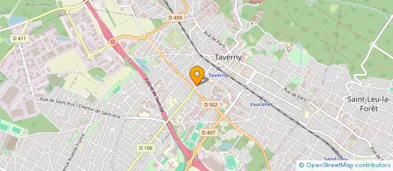 localisation de l'entreprise SCI FERHAT  TAVERNY