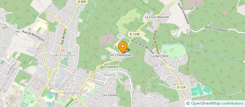 localisation de l'entreprise SCI FERIAL  ANDILLY