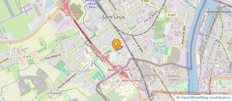 localisation de l'entreprise SCI FERIEL  SAINT-LOUIS