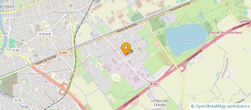 localisation de l'entreprise SCI FERIMO  TETEGHEM-COUDEKERQUE-VILLAGE