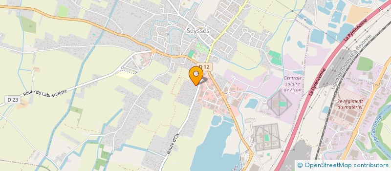 localisation de l'entreprise SCI FERISAPA  SEYSSES