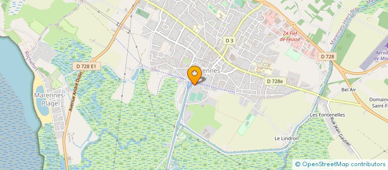 localisation de l'entreprise SCI FERISE  MARENNES-HIERS-BROUAGE