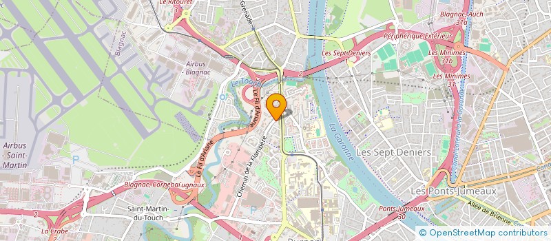 localisation de l'entreprise SCI FERIZOVIC à TOULOUSE