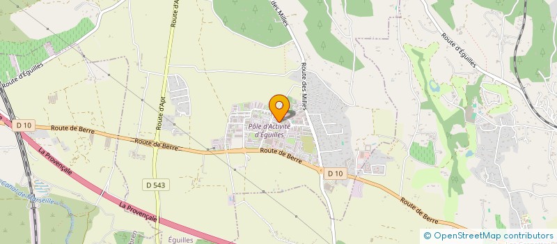 localisation de l'entreprise SCI FERLAN  EGUILLES