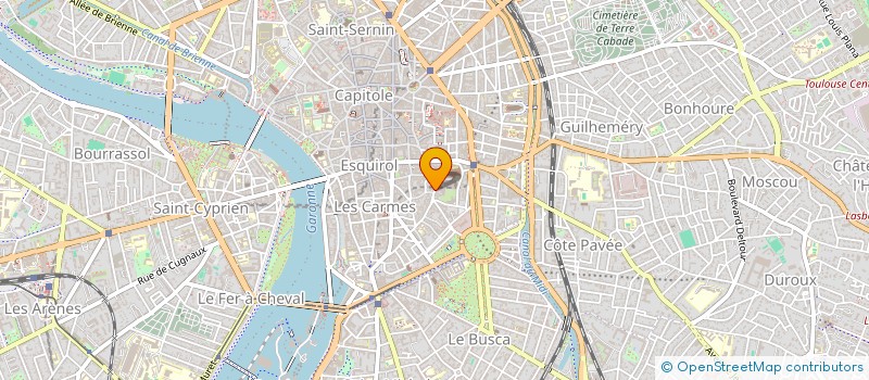 localisation de l'entreprise SCI FERMAT à TOULOUSE