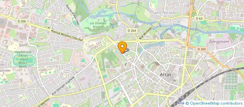 localisation de l'entreprise SCI FERME BAUDIMONT à ARRAS