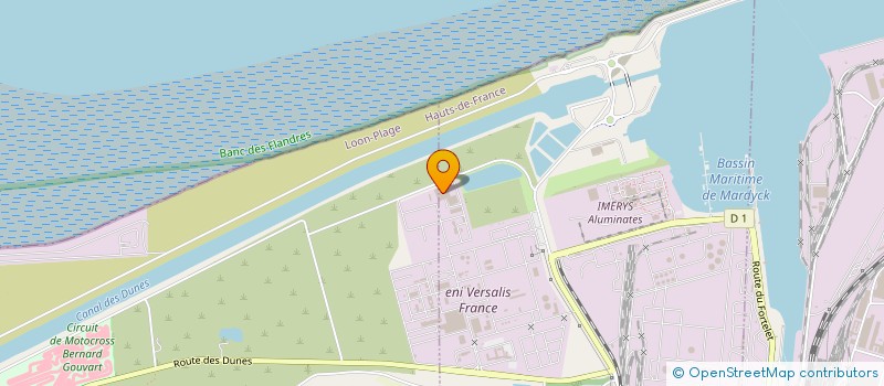 localisation de l'entreprise SCI FERME DE CHANTELOUP à DUNKERQUE