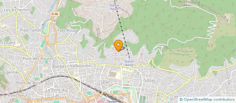 localisation de l'entreprise SCI FERME DE COLLONCHEVRES  TOULON