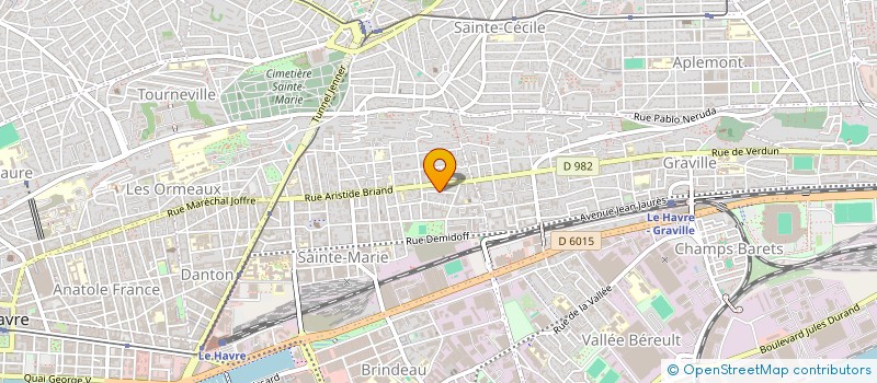 localisation de l'entreprise SCI FERME DE KEROUGUEL à LE HAVRE