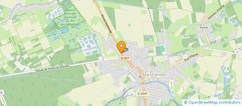 localisation de l'entreprise SCI FERME DE L ABBAYE  MARCHIENNES