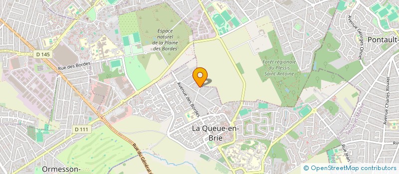 localisation de l'entreprise SCI FERME DE L'EPINAY  LA QUEUE-EN-BRIE