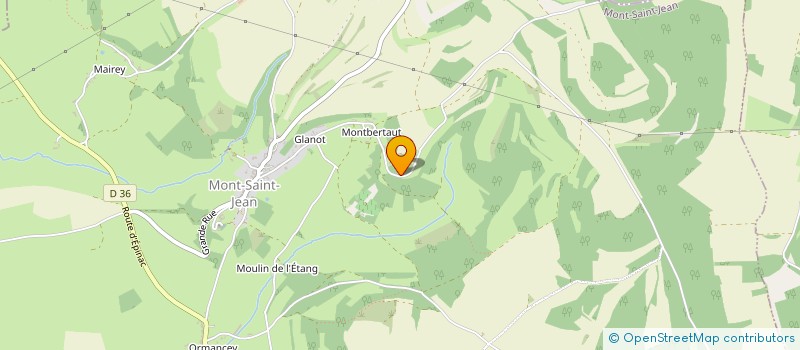 localisation de l'entreprise SCI FERME DE MONTBERTHAULT  MONT-SAINT-JEAN