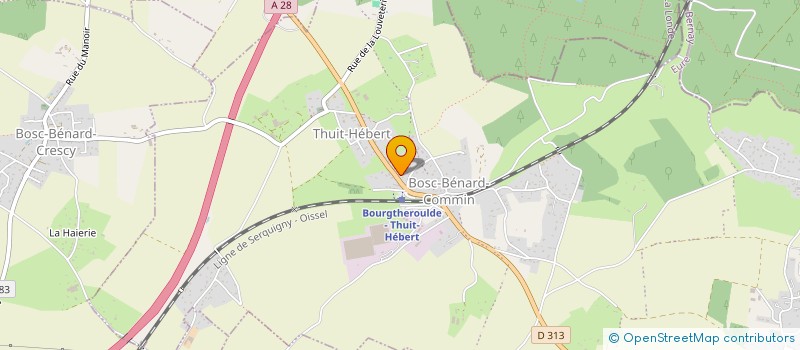 localisation de l'entreprise SCI FERME DES HAYES-LOIR  GRAND BOURGTHEROULDE