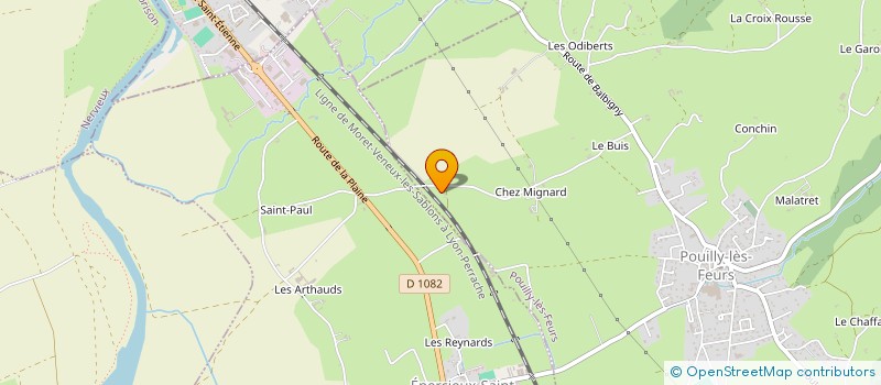 localisation de l'entreprise SCI FERME DES MADARINS  SAINTE-FOY-SAINT-SULPICE