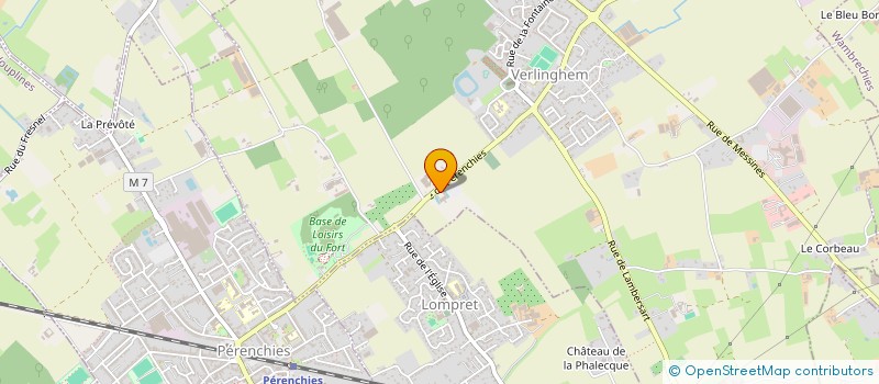 localisation de l'entreprise SCI FERME DES TEMPLIERS  VERLINGHEM