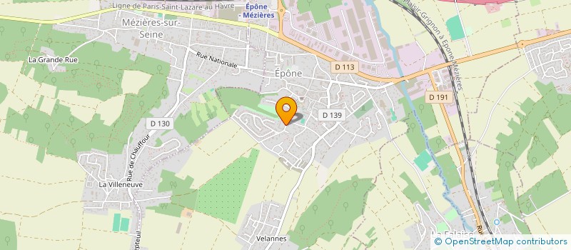 localisation de l'entreprise SCI  FERME DU MESNIL  EPONE