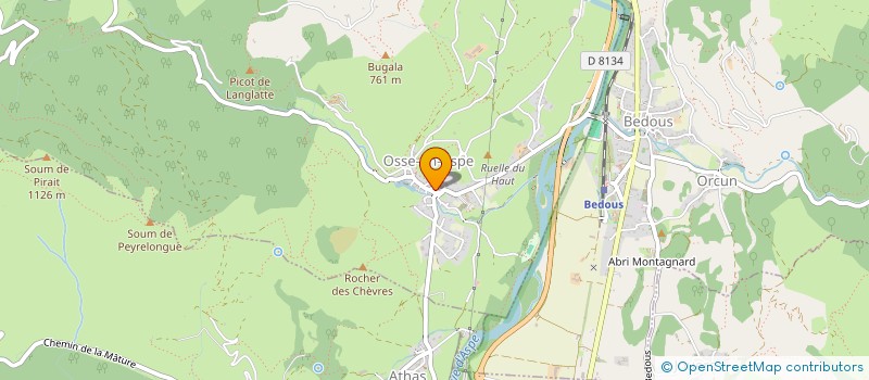 localisation de l'entreprise SCI FERME DU MOTTIER  CETTE-EYGUN