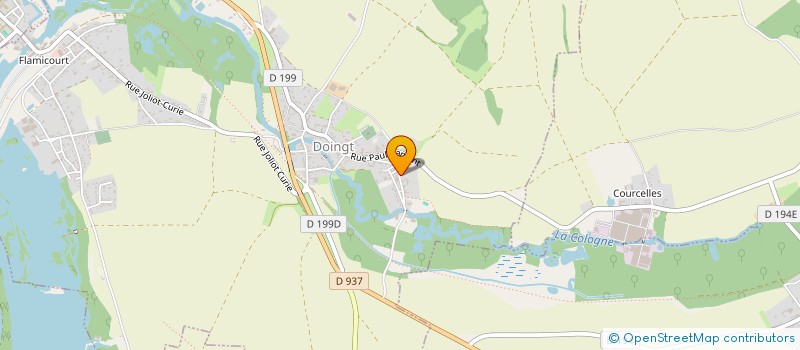 localisation de l'entreprise SCI FERME DU MOULIN  DOINGT