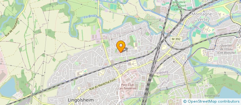 localisation de l'entreprise SCI FERME EPONA  LINGOLSHEIM