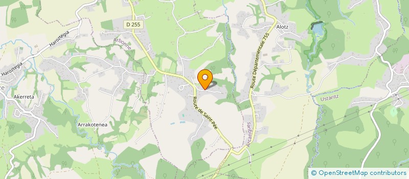 localisation de l'entreprise SCI FERME LANDES  ARBONNE