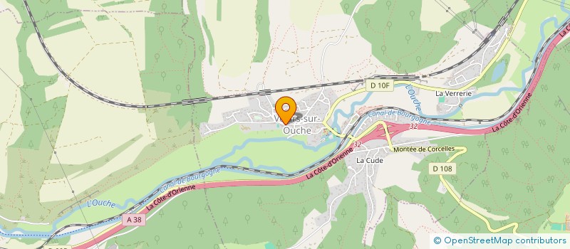 localisation de l'entreprise SCI FERME MODIN  VELARS-SUR-OUCHE