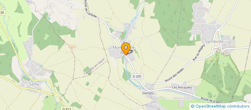 localisation de l'entreprise SCI FERME STE THERESE  FONTENAY-SAINT-PERE