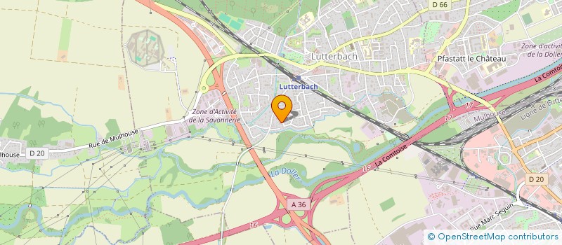 localisation de l'entreprise SCI FERMETURES  ILLZACH