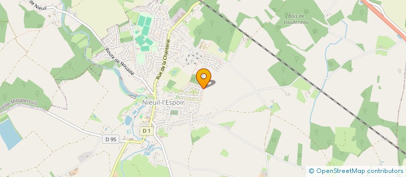 localisation de l'entreprise SCI FERMON  NIEUIL-L'ESPOIR