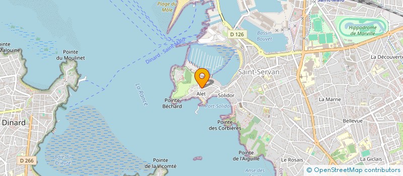 localisation de l'entreprise SCI FERMONT à SAINT-MALO