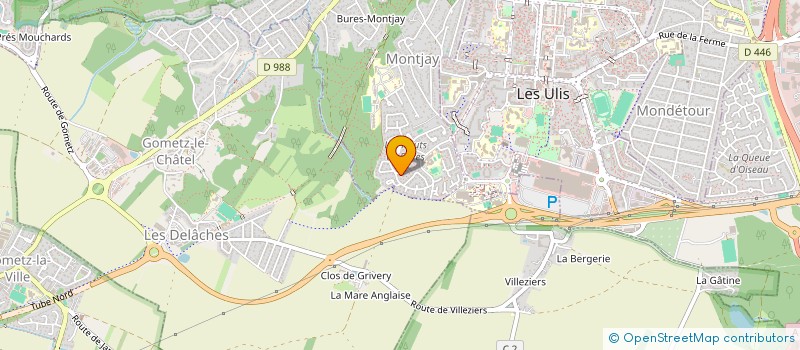 localisation de l'entreprise SCI FERNAND LEGER à BURES-SUR-YVETTE