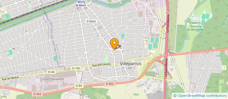 localisation de l'entreprise SCI FERNANDES  VILLEPARISIS