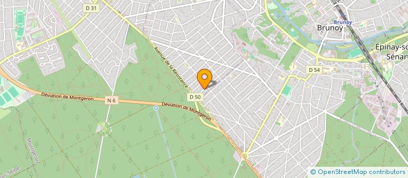 localisation de l'entreprise SCI FERNANDES  YERRES