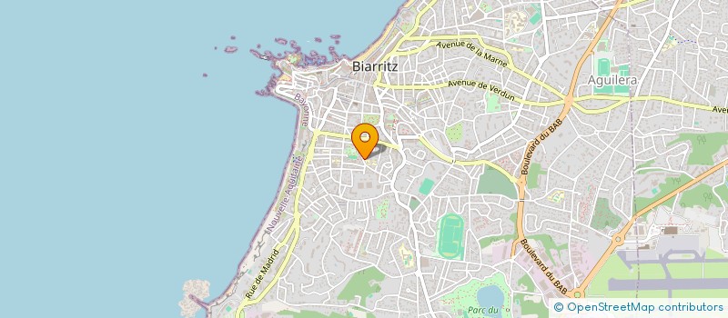 localisation de l'entreprise SCI FERNANDEZ à BIARRITZ