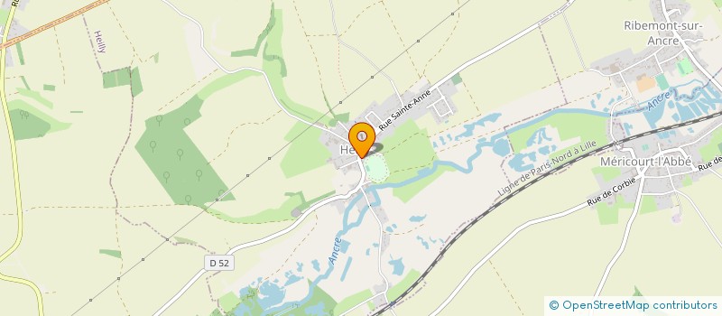 localisation de l'entreprise SCI FERNANDEZ  HEILLY