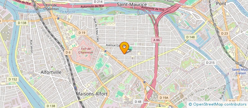 localisation de l'entreprise SCI FERNET CECILE  MAISONS-ALFORT