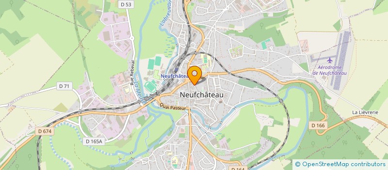 localisation de l'entreprise SCI FERNEY VOLTAIRE à NEUFCHATEAU