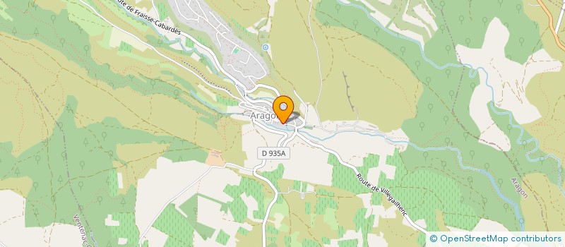 localisation de l'entreprise SCI FERO  ARAGON