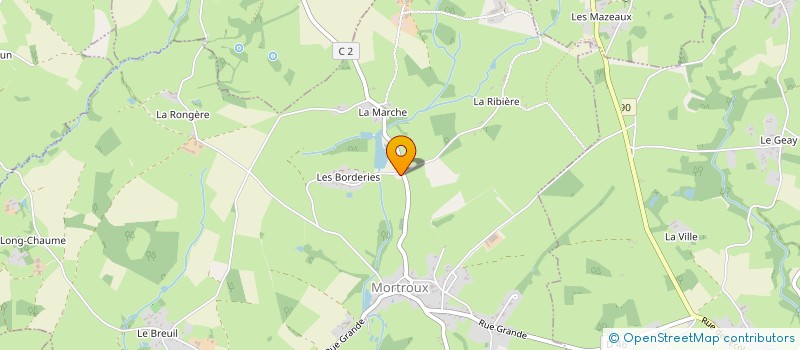 localisation de l'entreprise SCI FERRAGUE  MOUTIER-MALCARD