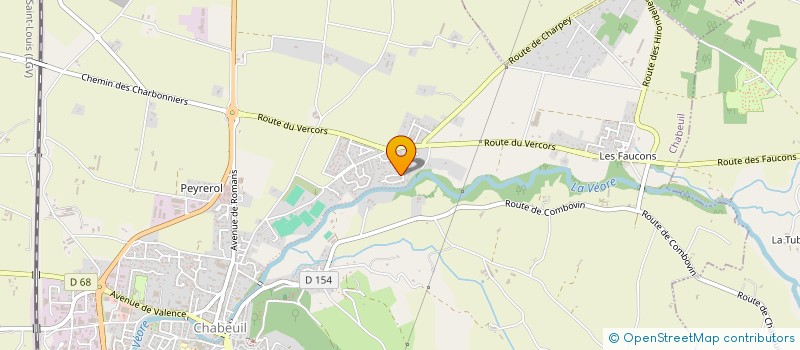 localisation de l'entreprise SCI FERRAGUT à CHABEUIL