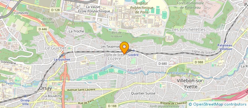 localisation de l'entreprise SCI FERRANATURA à PALAISEAU