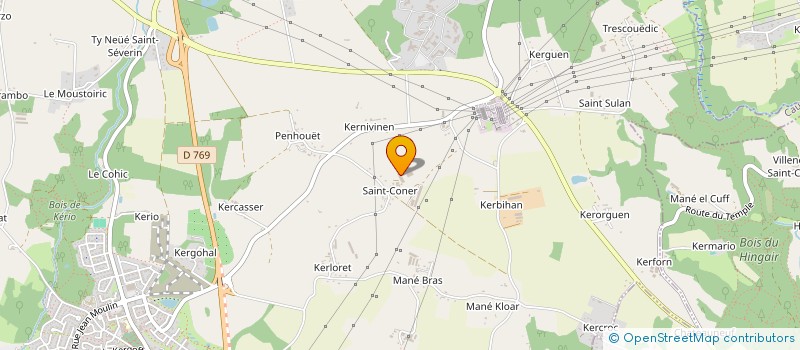 localisation de l'entreprise SCI FERRAND  CAUDAN