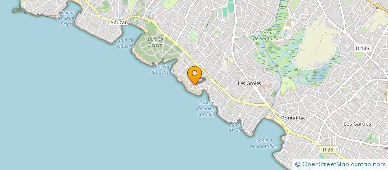 localisation de l'entreprise SCI FERRAND-GALTIER  VAUX-SUR-MER