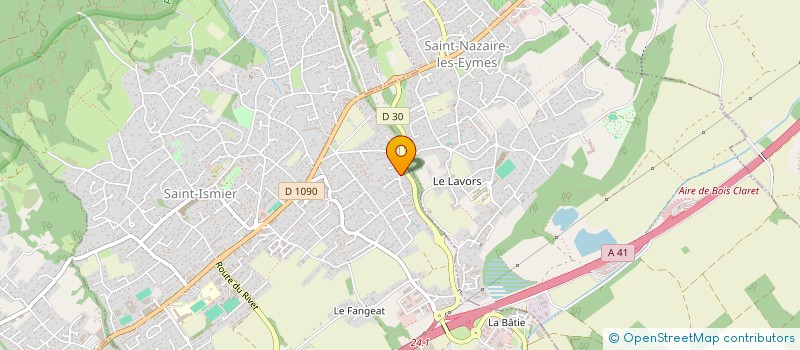 localisation de l'entreprise SCI FERRANTE à SAINT-ISMIER
