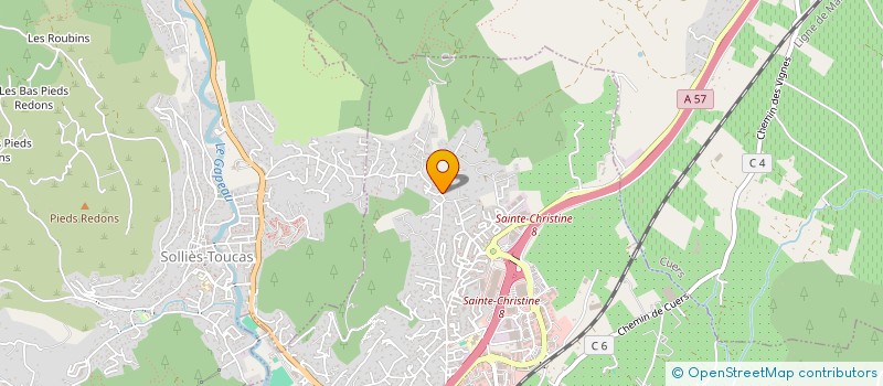 localisation de l'entreprise SCI FERRARI  SOLLIES-PONT