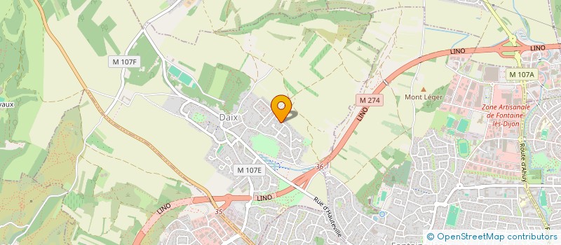 localisation de l'entreprise SCI FERRARI ANDRE  DAIX