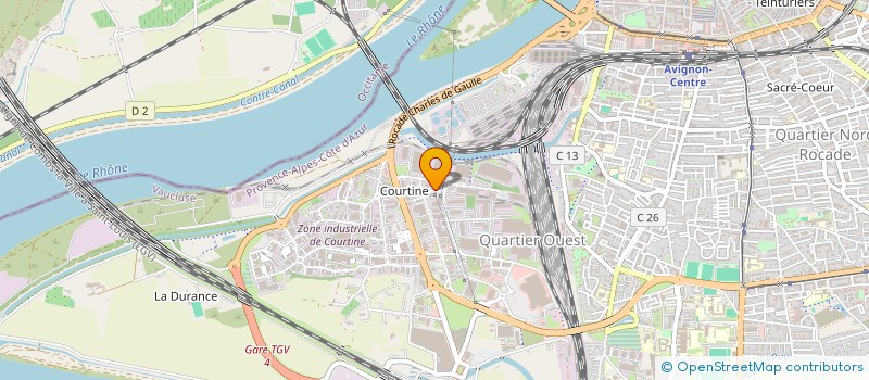 localisation de l'entreprise SCI FERRARI CLOS SAINT NICOLAS  AVIGNON