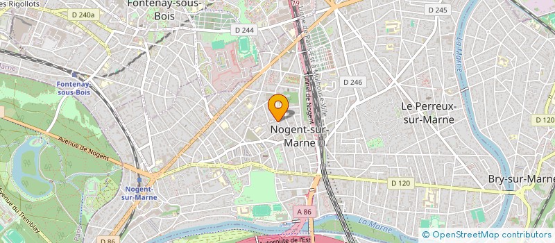 localisation de l'entreprise SCI FERRARIS PRO  NOGENT-SUR-MARNE
