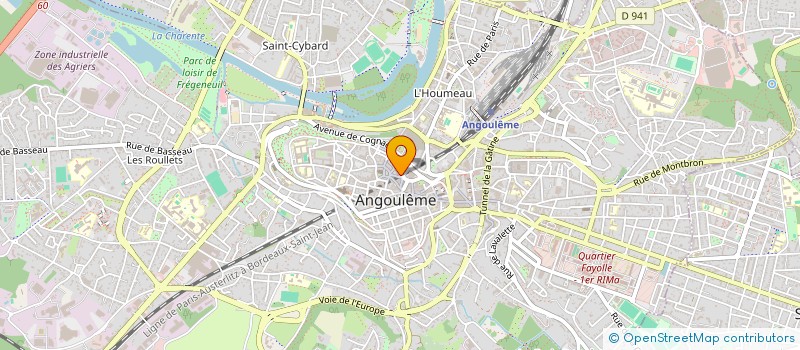 localisation de l'entreprise SCI FERRE à ANGOULEME