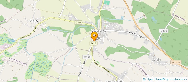 localisation de l'entreprise SCI FERRE  VEZERONCE-CURTIN