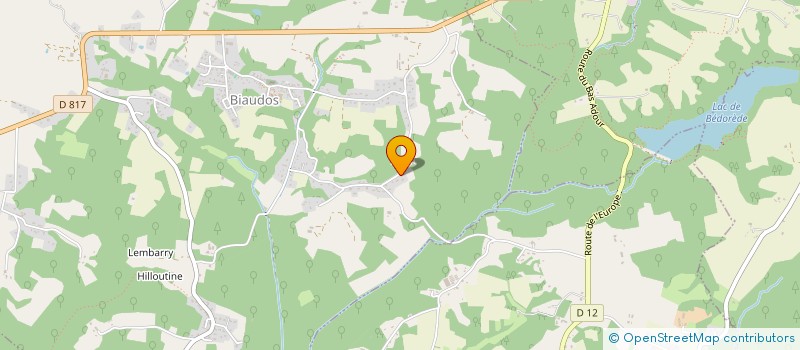 localisation de l'entreprise SCI FERRE-GAUTHIER  BIAUDOS